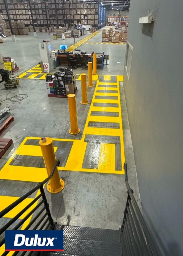 Warehoue Dulux Line Marking