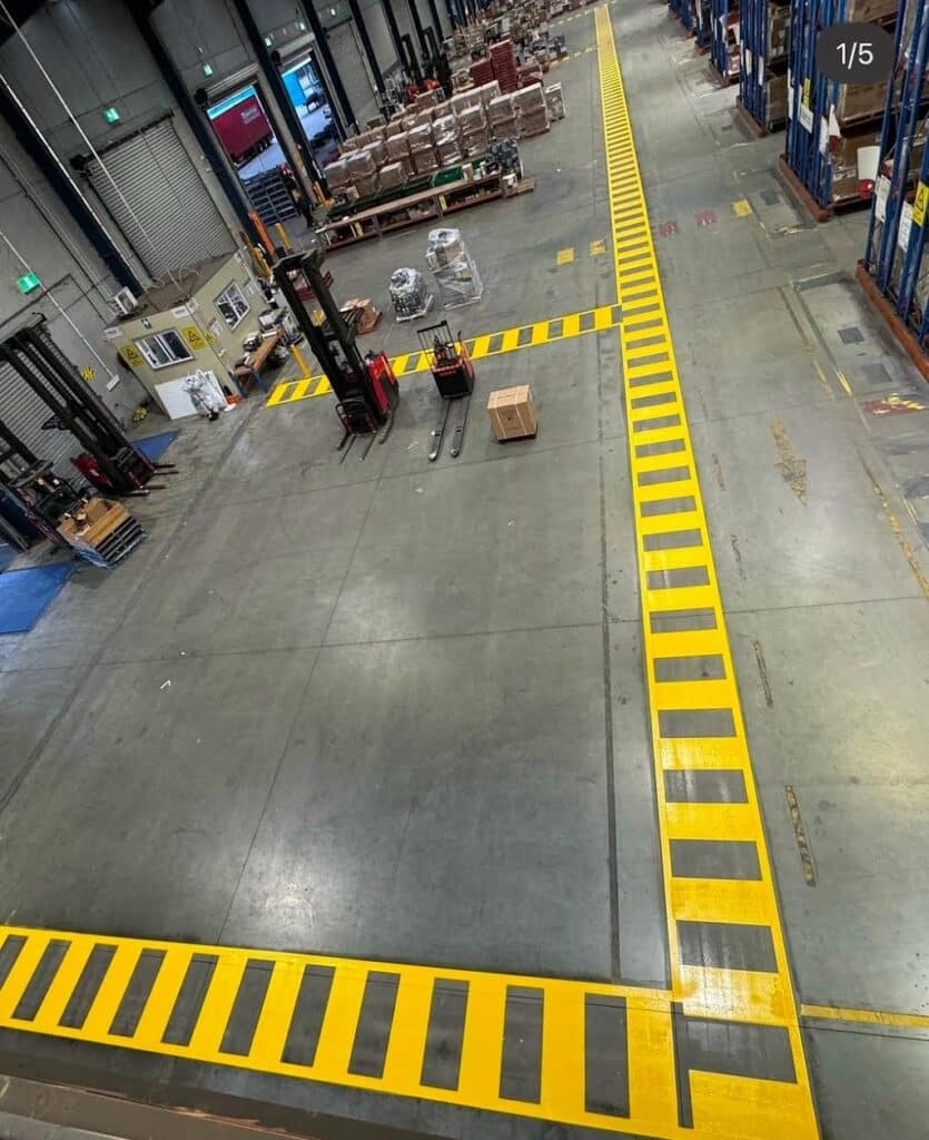 Warehouse Line Marking